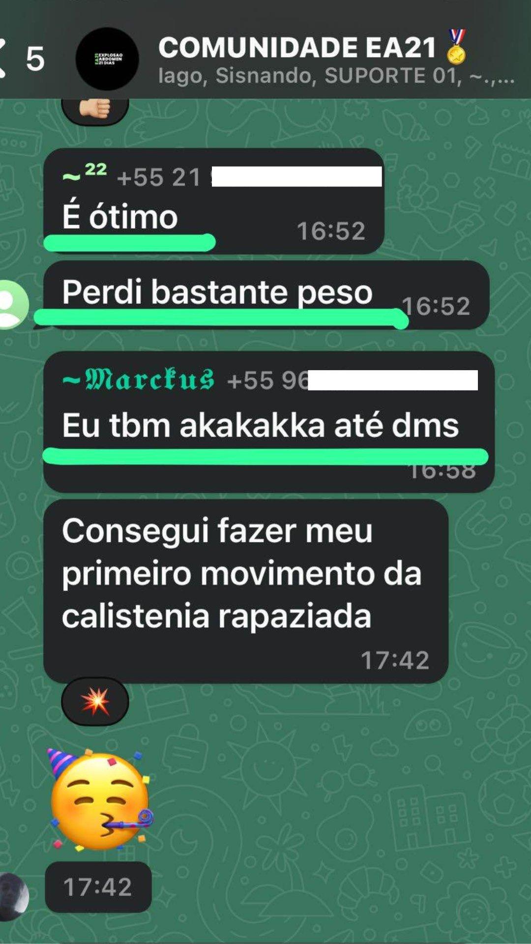 Depoimento Thiago